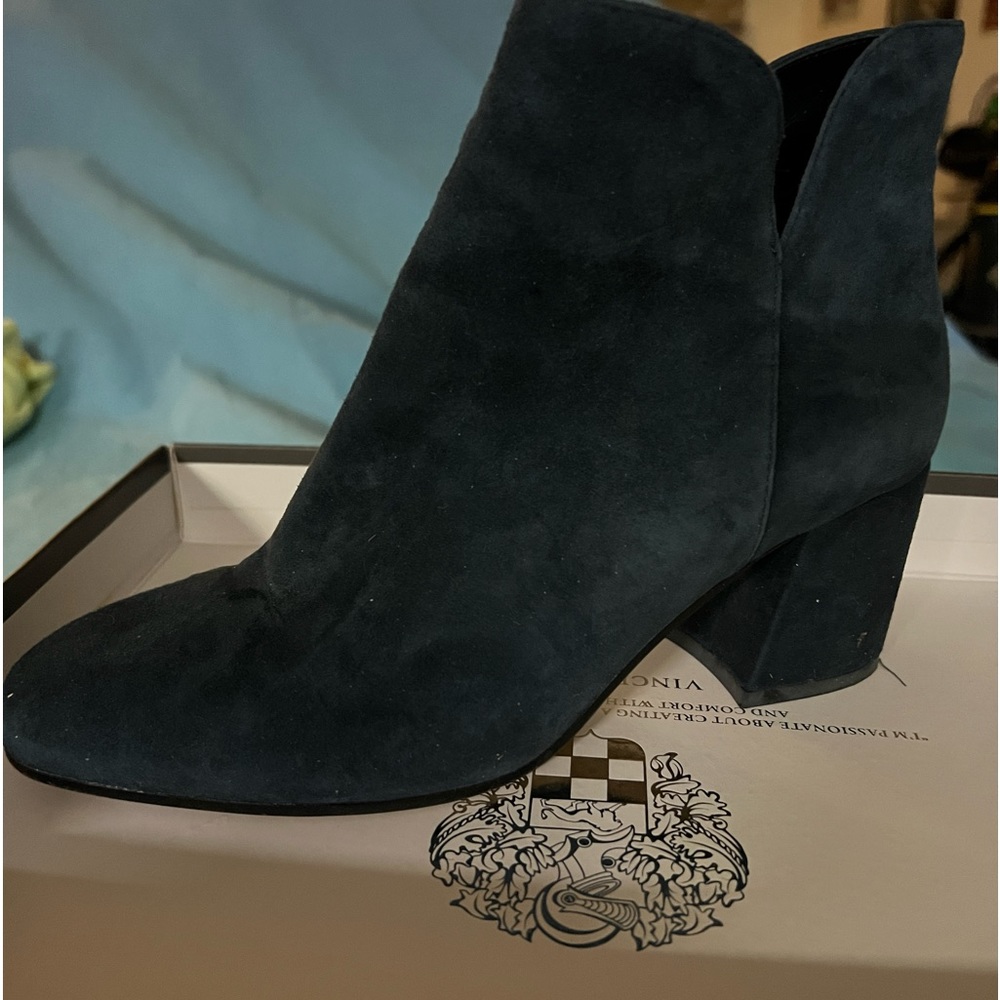 Vince Camuto Kassie Lux suede ankle boot